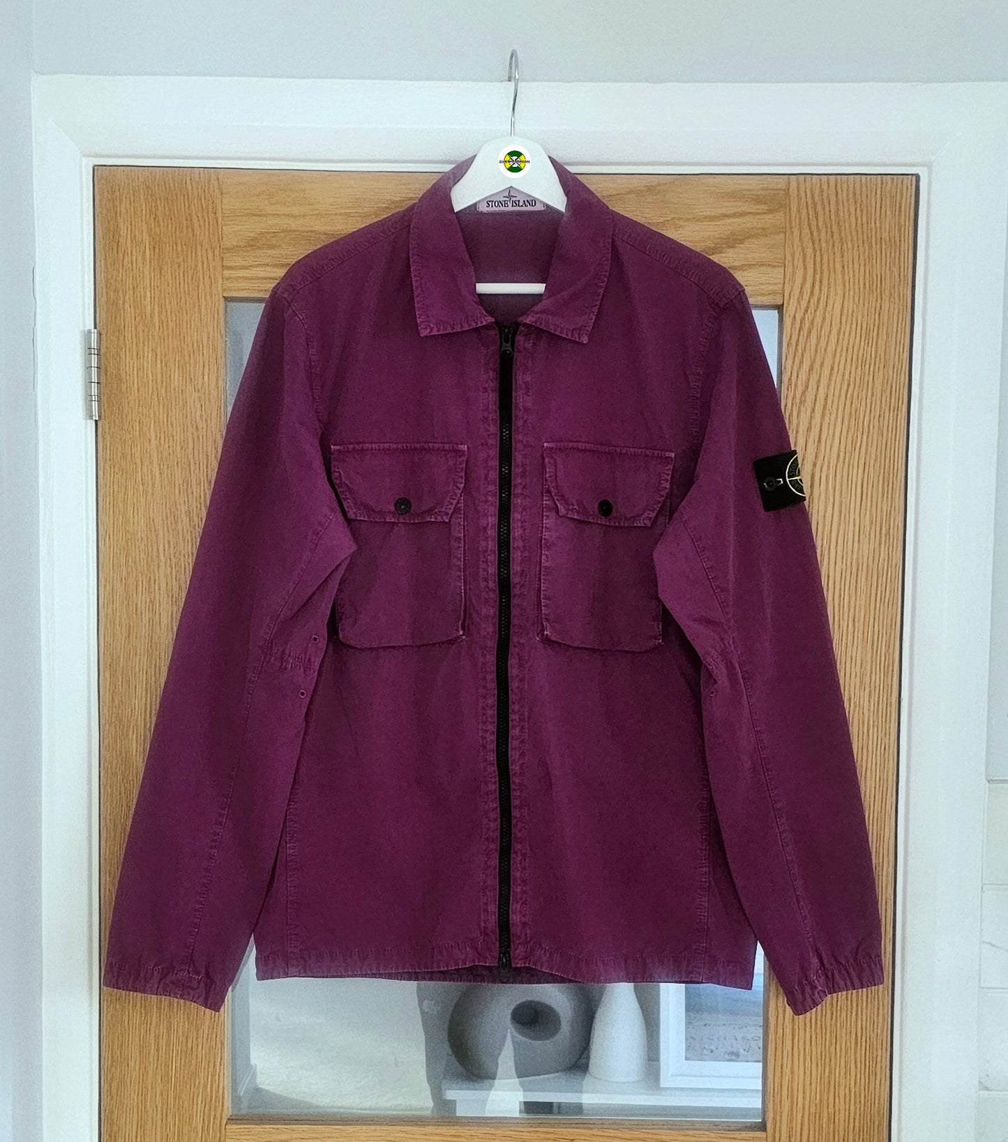 Stone Island Overshirt Double Zipped 💜 Purple