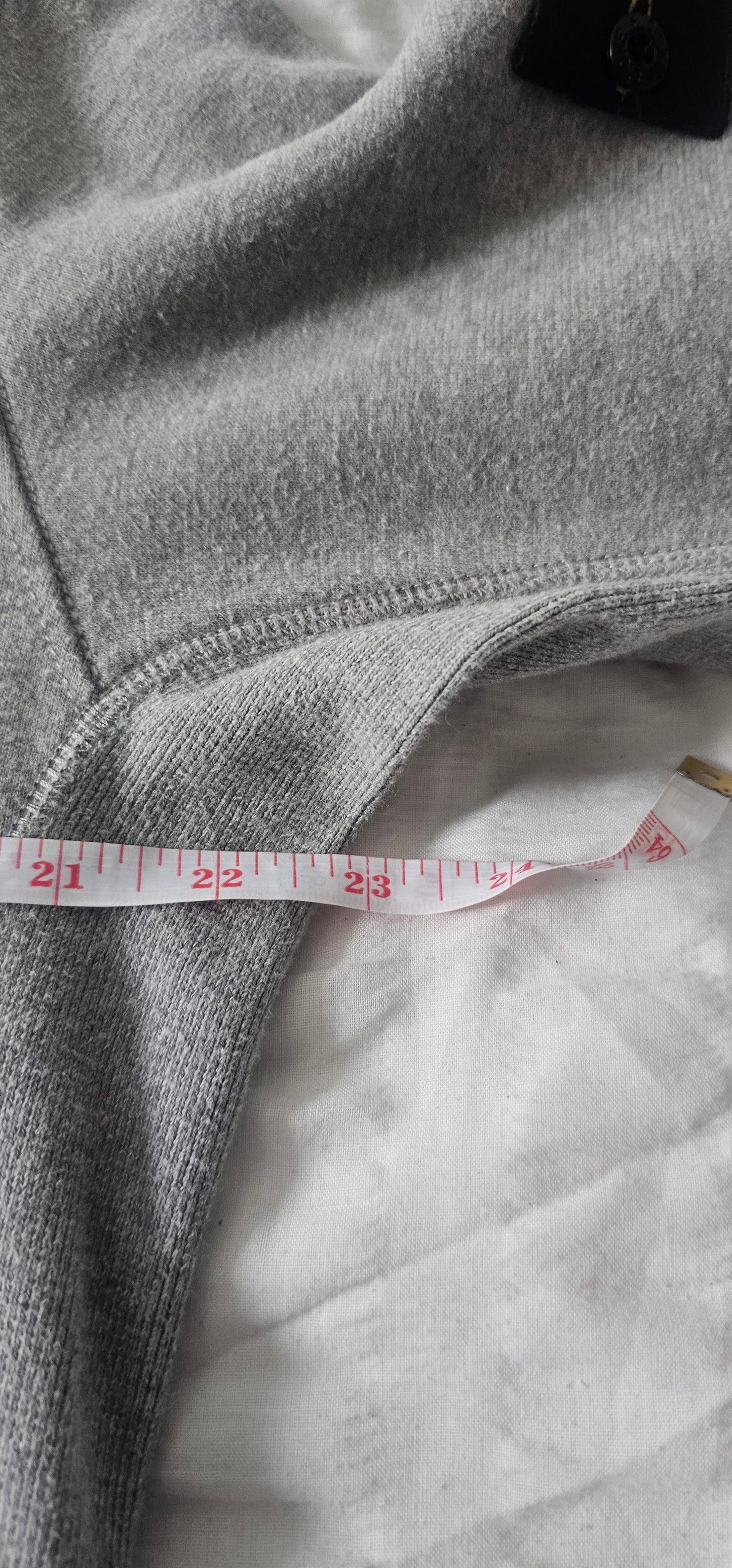 Stone Island Quarter Zip Jumper 🩶 Grey