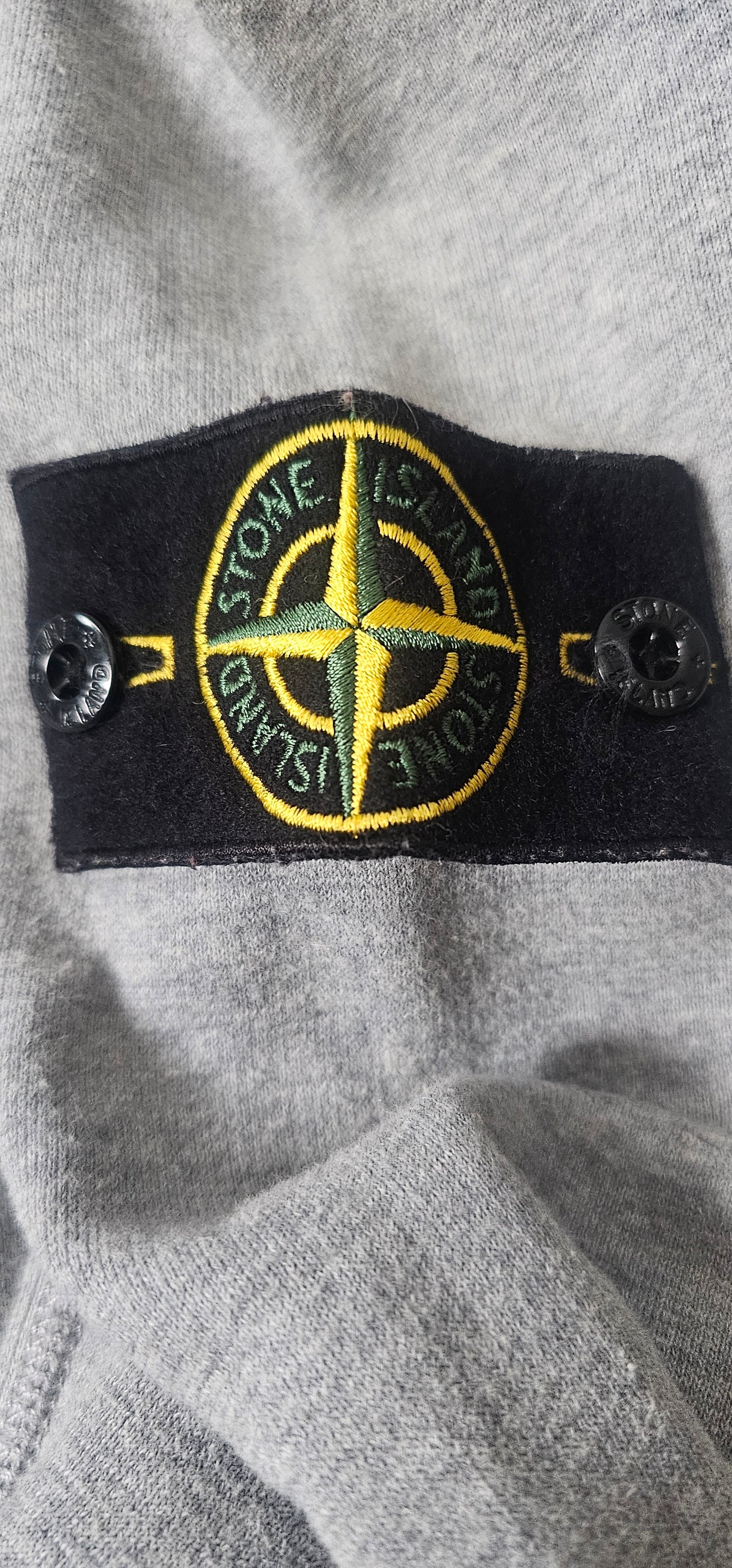 Stone Island Quarter Zip Jumper 🩶 Grey