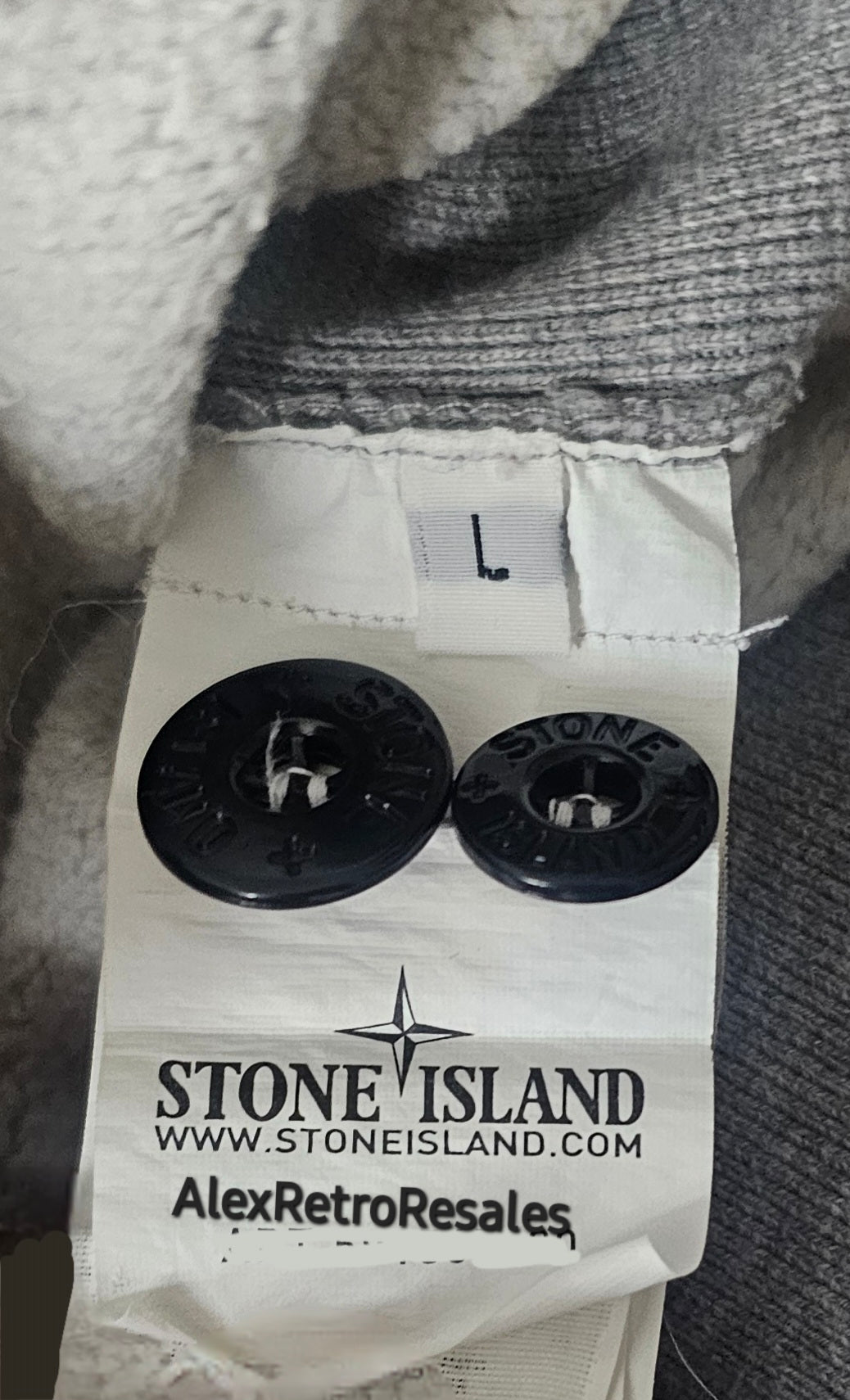 Stone Island Quarter Zip Jumper 🩶 Grey