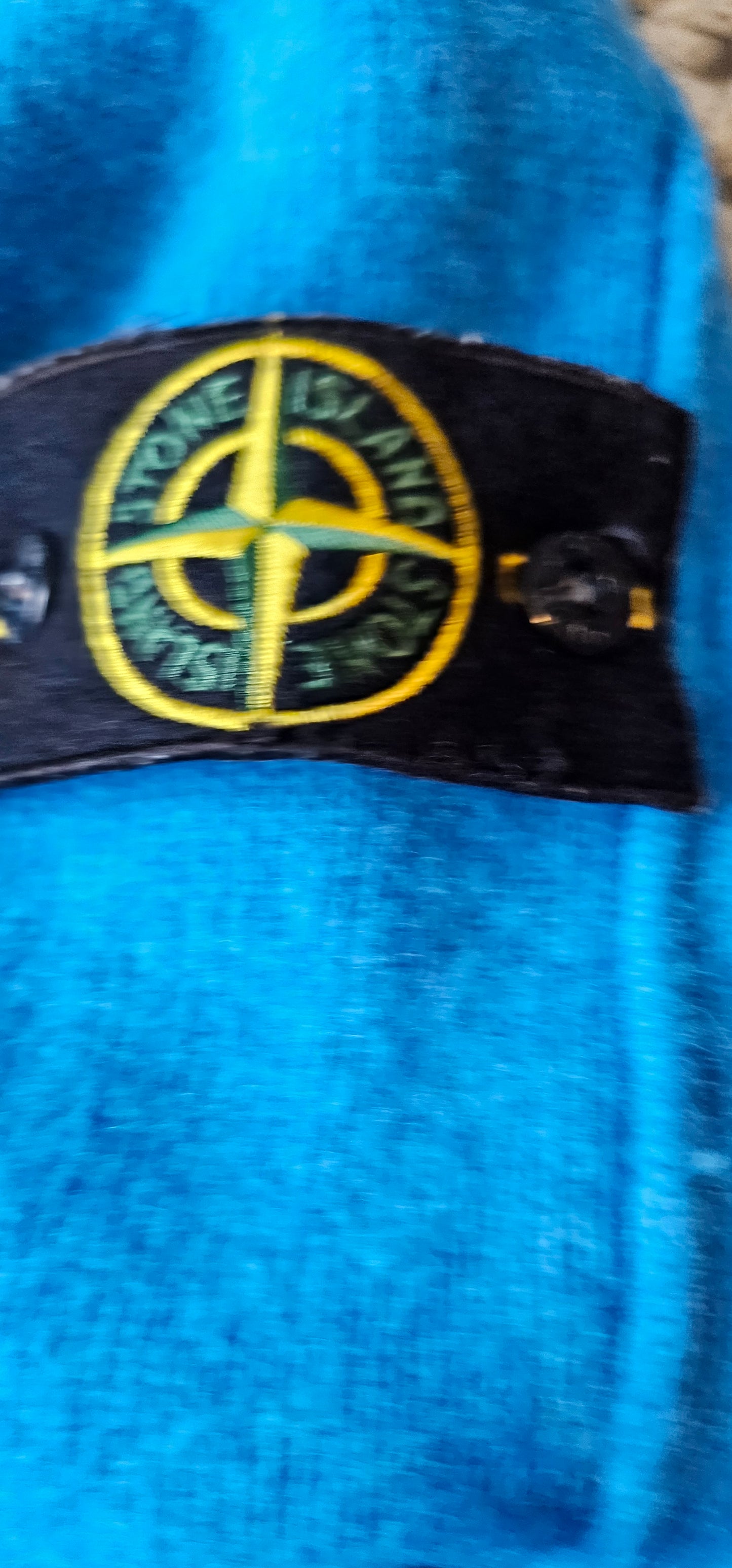 Stone Island Knit Jumper 🩵 Electric Blue