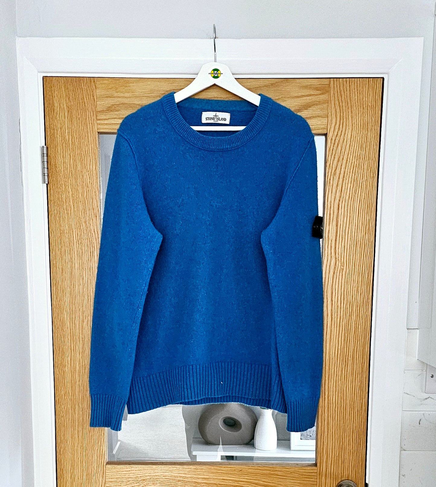 Stone Island Knit Jumper 🩵 Electric Blue