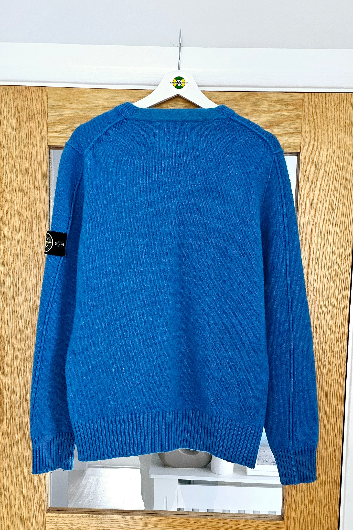 Stone Island Knit Jumper 🩵 Electric Blue