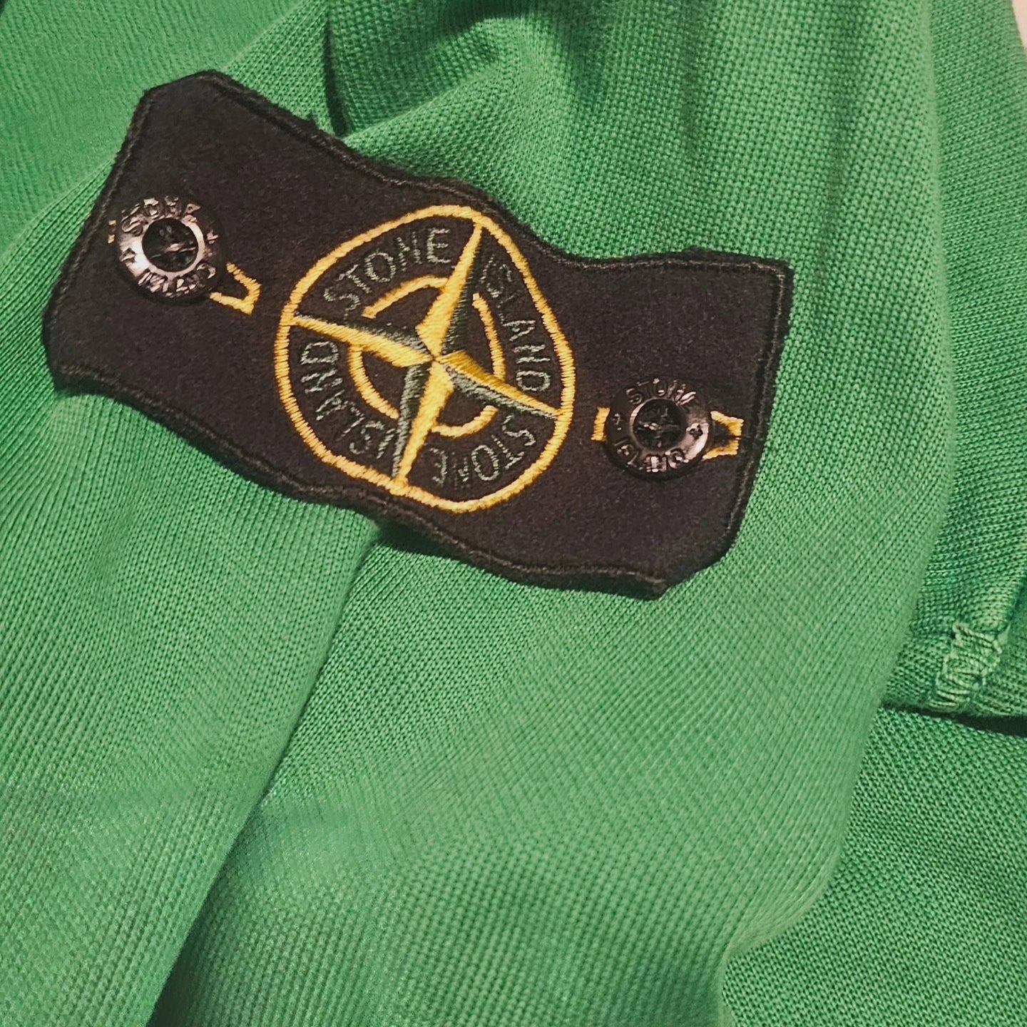 Stone Island Quarter Zip Hoodie 💚 Light Green