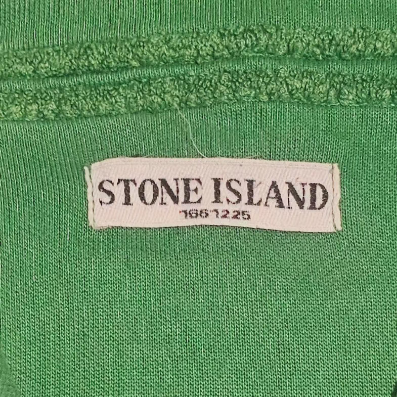 Stone Island Quarter Zip Hoodie 💚 Light Green