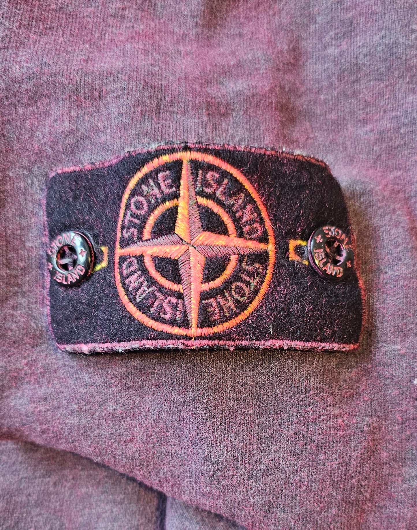 Stone Island Jumper Dust Treatment 🩷🩶 Purple/Grey