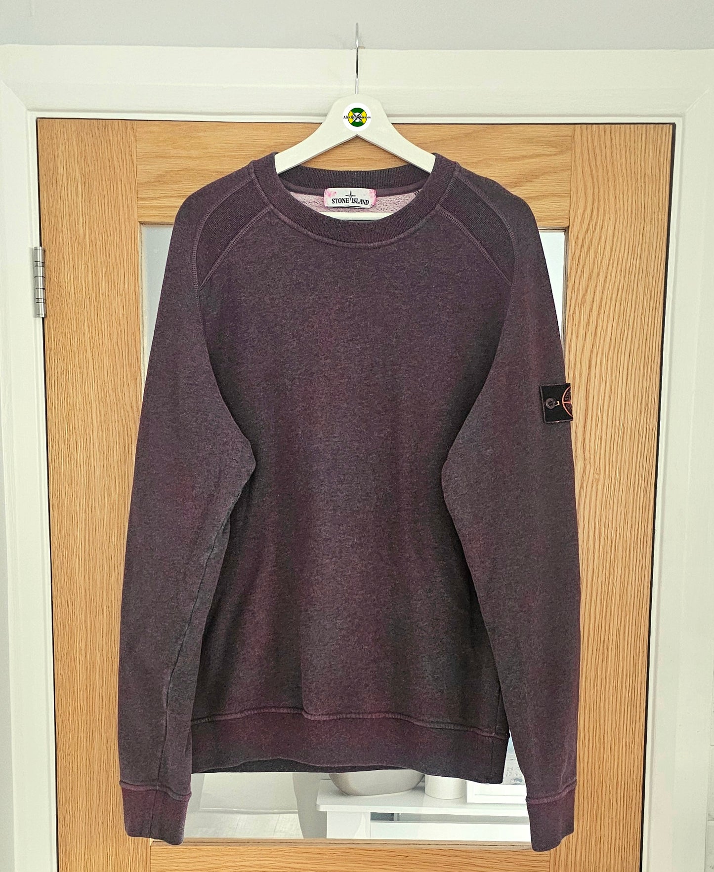 Stone Island Jumper Dust Treatment 🩷🩶 Purple/Grey