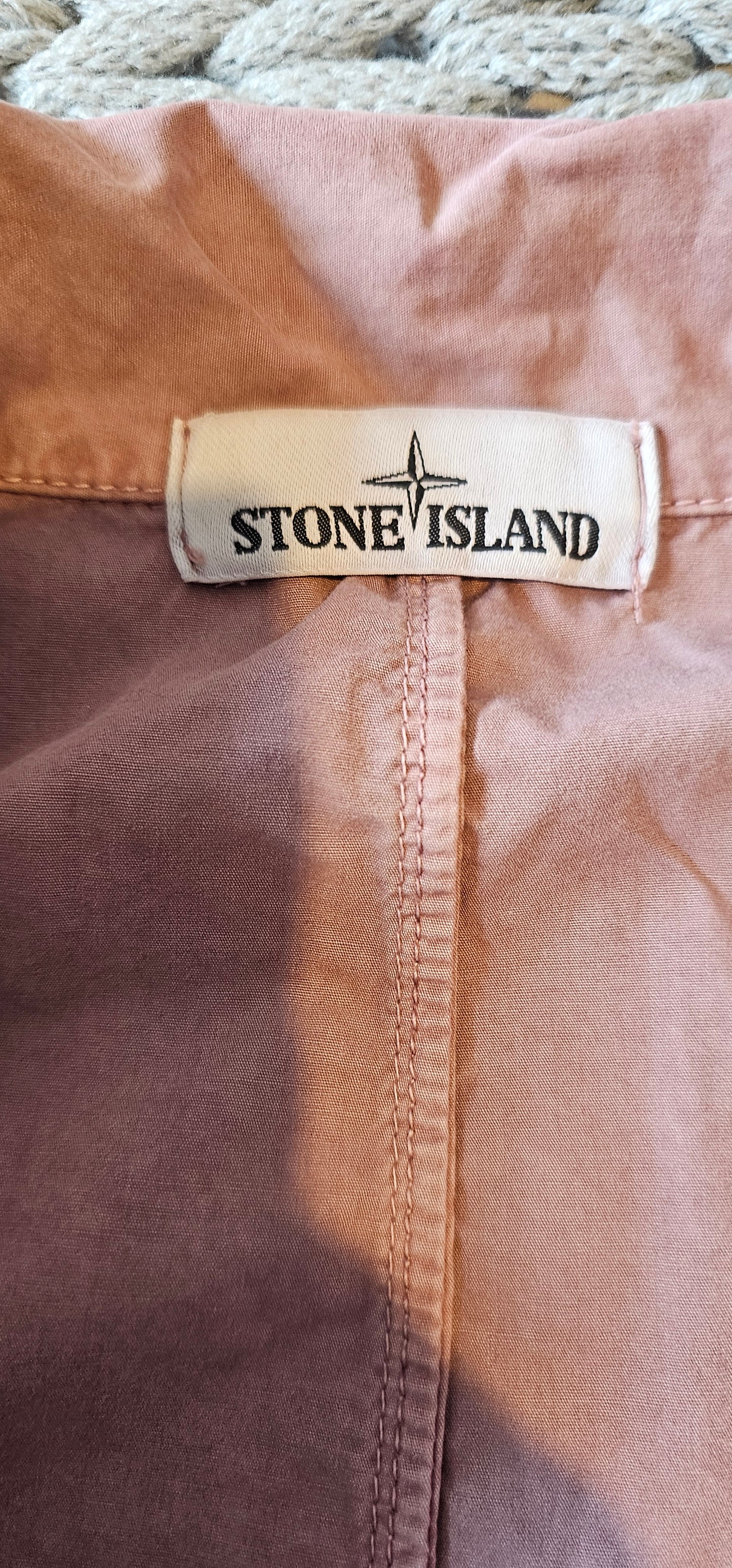 Stone Island Overshirt Double Zipped 🩷 Pink