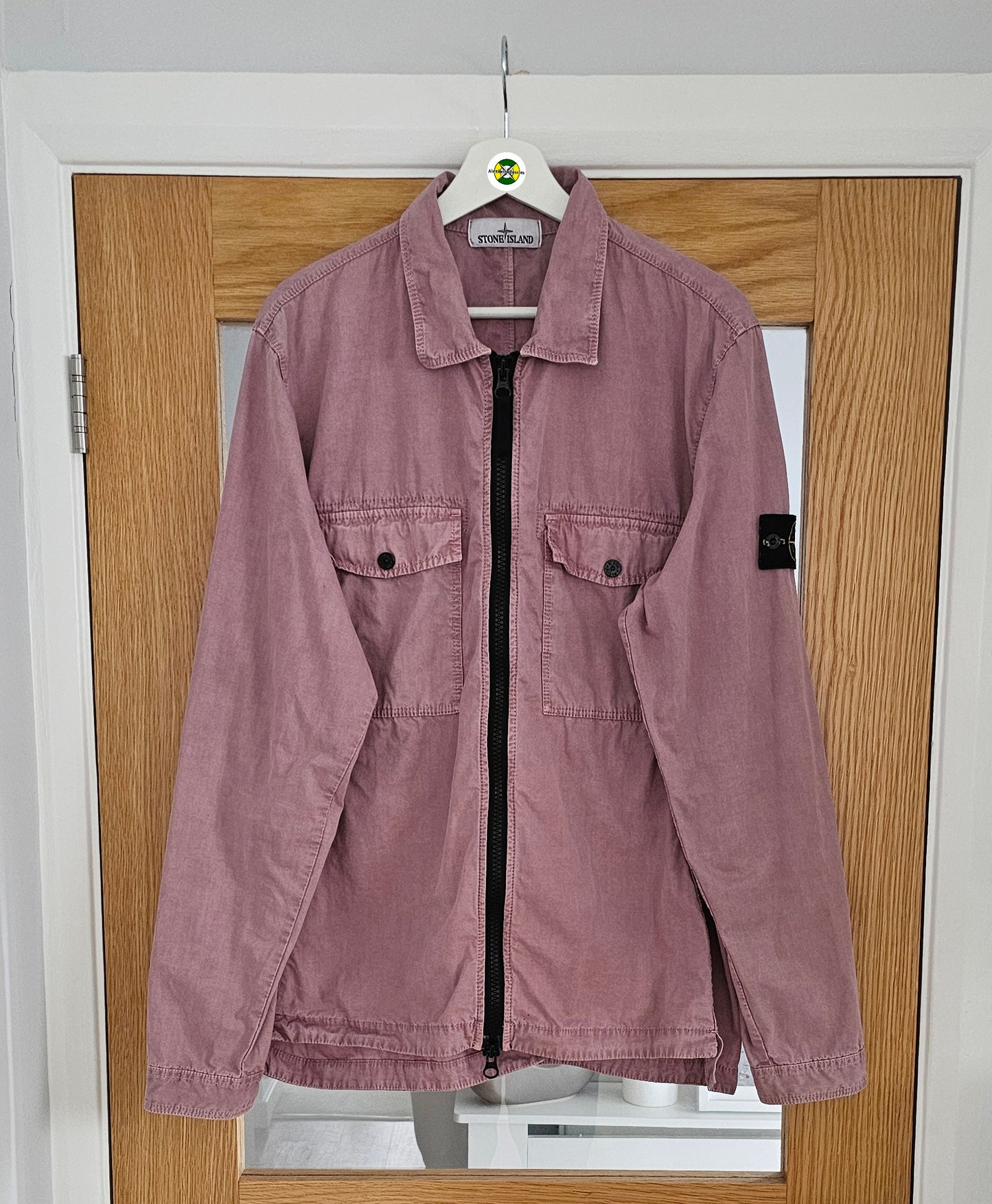 Stone Island Overshirt Double Zipped 🩷 Pink