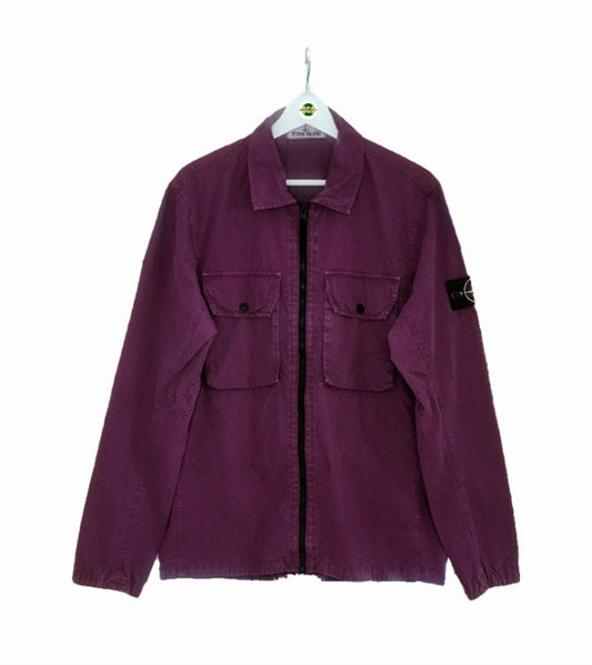 Stone Island Overshirt Double Zipped 💜 Purple