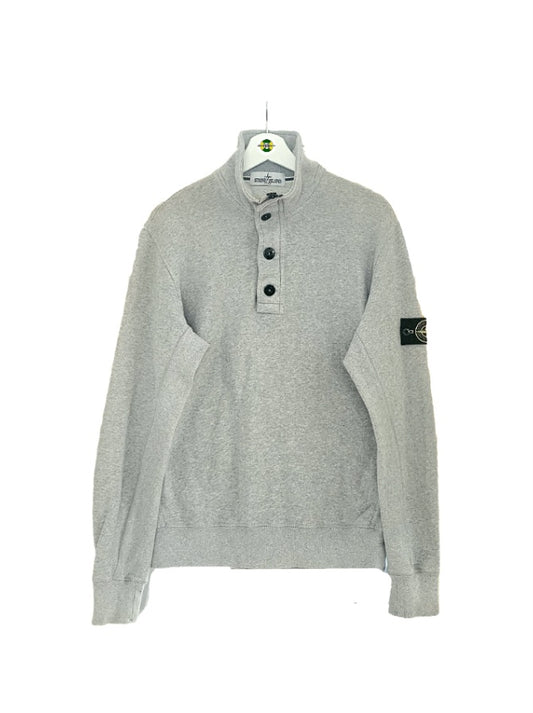 Stone Island Quarter Zip Jumper 🩶 Grey