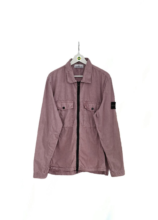 Stone Island Overshirt Double Zipped 🩷 Pink