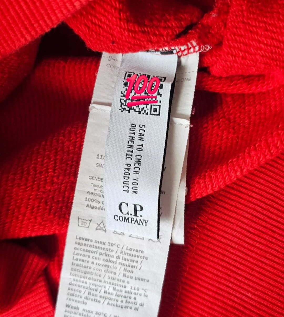 ❤️ CP Company Jumper/Hoodie Bright Red